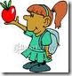 apple to teacher