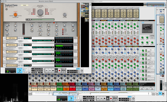 Reason  Separate Mixer + Rack