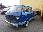 Volkswagen Transporter 1.6D Donkerblauw-Lichtblauw