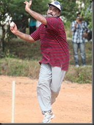 mohanlal bowling action