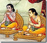 Shatrughna and Bharata