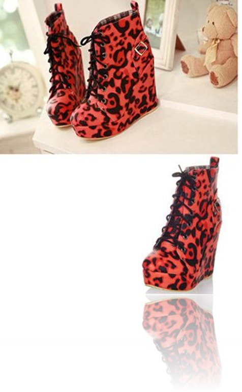Leopardo botas