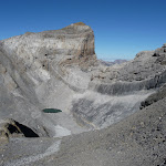 L'�tang Glac� domin� par le Cylindre de Marbor�