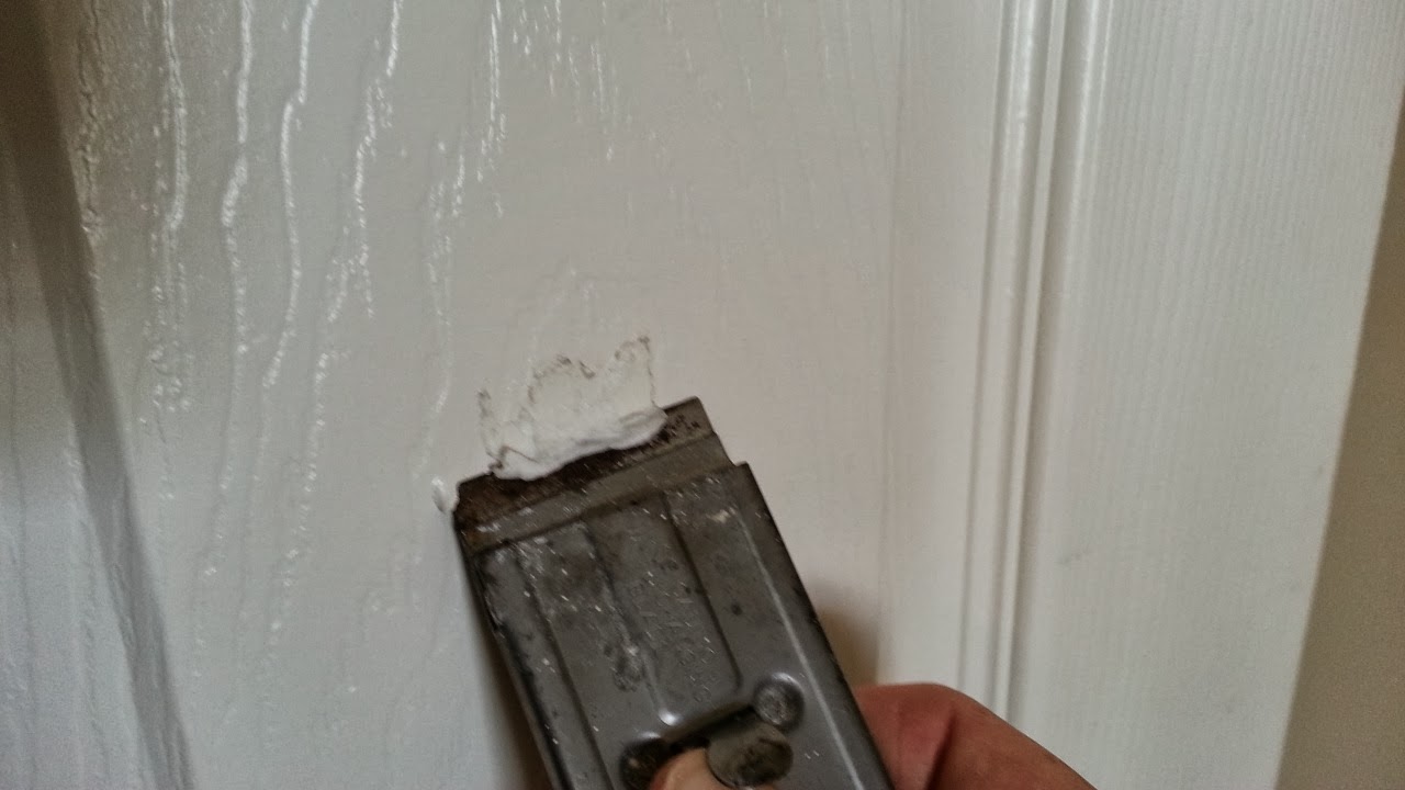 Cricut Cardiologist How to Remove Foam Tape from a Painted Door