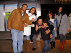 Clício, Tina, Tigre e o filho, Flora e Val - 31/12/08