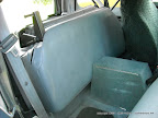 Even with the extra cushioning it still folds up behind my custom made center console.