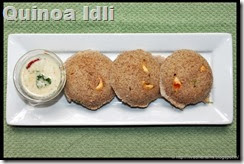 Quinoa Idli Quinoa Idli