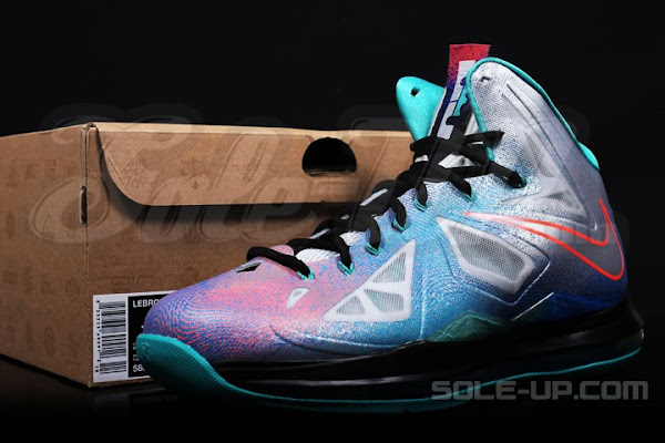 New South Beach Nike LeBron X 8220Pure Platinum8221 Drops on May 4th