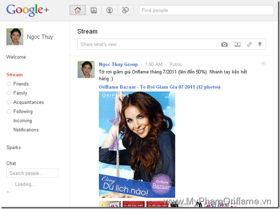 Google Plus - Circles