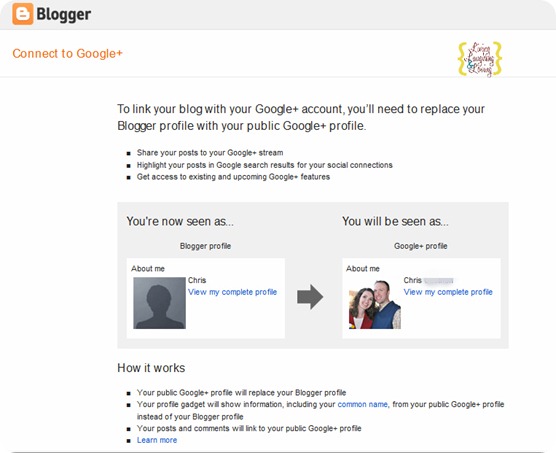 blogger profile to google plus 2