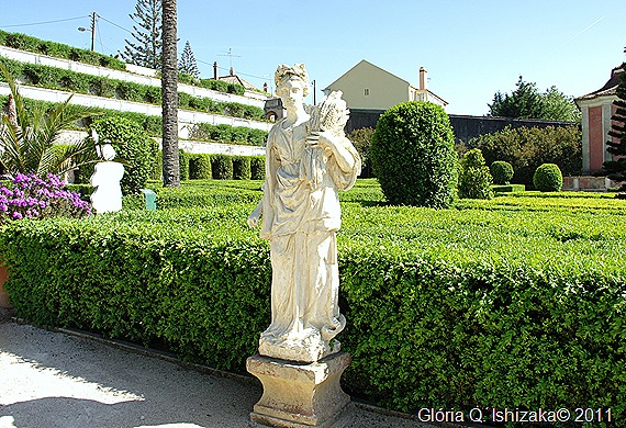 Quinta Real Caxias - estátua de Ceres