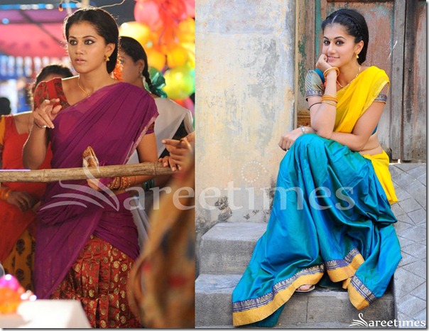 Taapsee_Designer_Half_Sarees