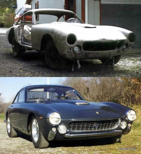 Ferrari Lusso restoration