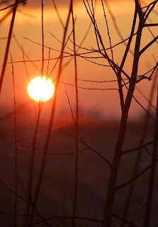 Het kleine Paradijs, zonsondergang Het kleine Paradijs, zonsondergang