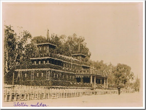 Feria de Julio. Pabellón Militar. Ca. 1900