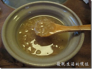 台南-奉茶。糯米粥