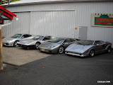 Ferrari 360 and 512 Boxer, Lamborghini Diablo and Countach Anniversary