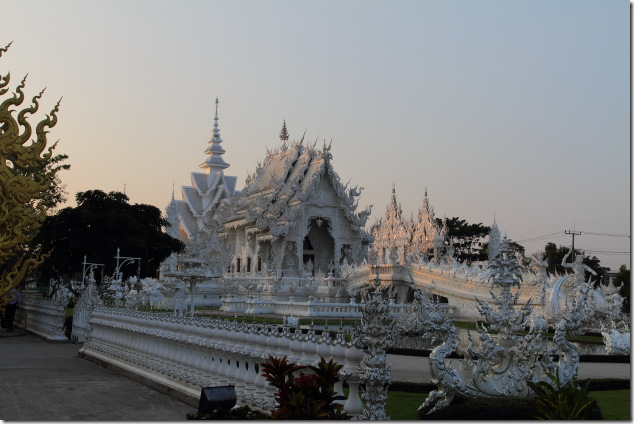 Exquisite White Temple at Chiang Rai, Thailand