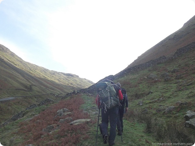 climbing up to Kirkstone Pass