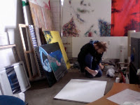 My studio in the Meat Packing district of Copenhagen