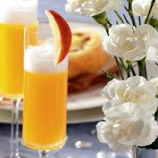 Fresh Peach Bellinis