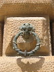 Another detail on the side of the palace of Charles V in the Alhambra.