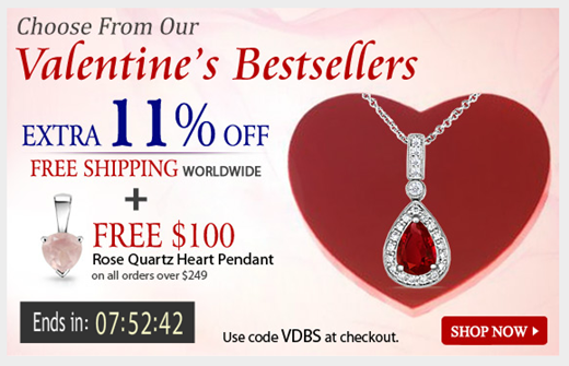 Angara Valentine's Jewelry Offer