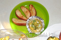 Egg Muffins and Warm Cinn Apples