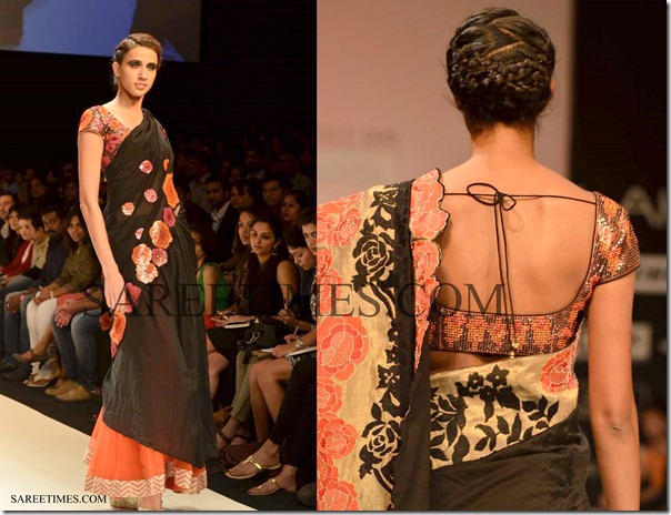 Krishna_Mehta_Black_Designer_Saree