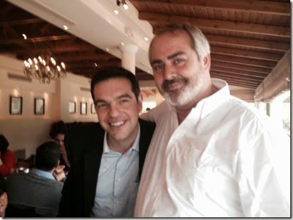 Alejandro Bodart y Alexis Tsipras