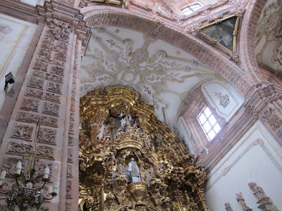 stone, wood, gilt