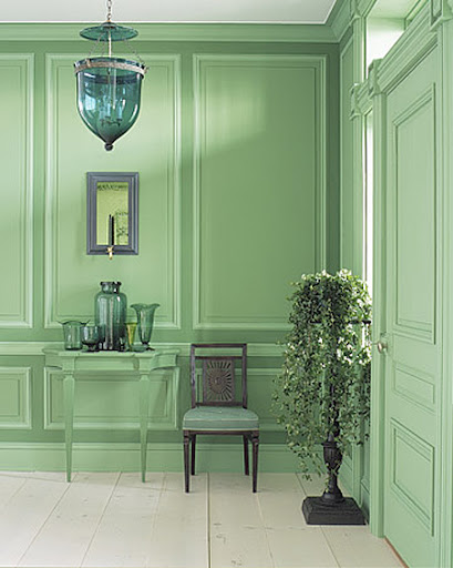 Sometimes pastel can look frilly. This looks sophisticated. (Martha Stewart Living)