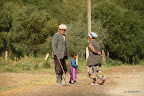 Grandparents with grandson