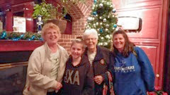 Karen, Katie, Granny & Pam