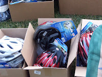 Bicycle helmets from Washington County Public Health
