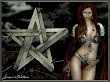 Wicca Fantasy Girl Blinking