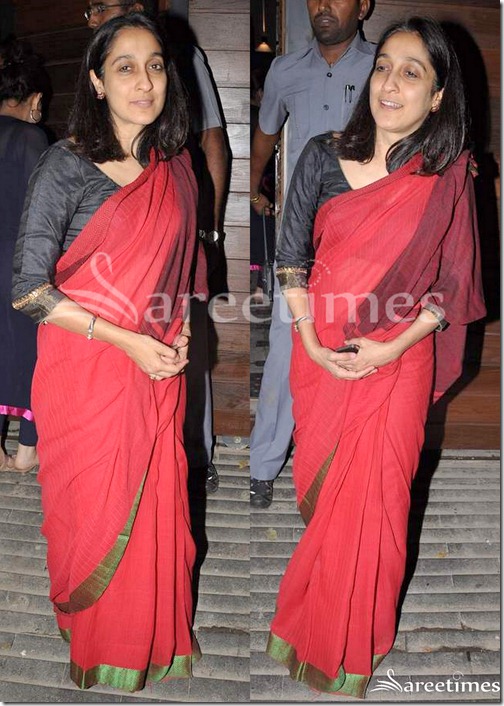 Red_Cotton_Saree