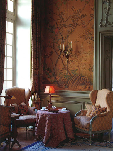 The Cabinet Chinois at La Mirande, Avignon. Achingly gorgeous.