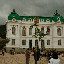 A beautiful old building in the main square of Zipaquira.