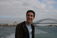 Gerrod on the ferry