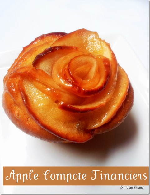 Apple Compote Financiers Recipe