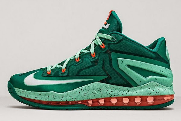 Nike LeBron 11 Low 8220Biscayne8221 8211 Different Shades of Green