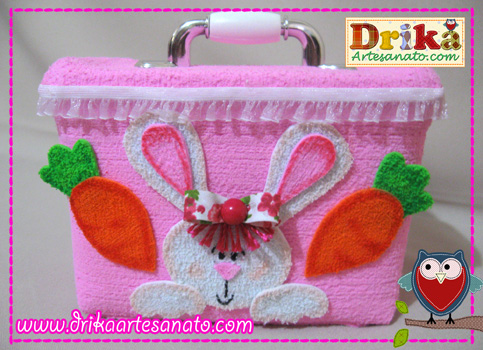 Pote de sorvete decorado Coelhinha 2