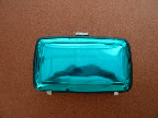 Teal stunner! Roger Vivier.