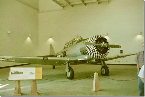 1943 North American SNJ-4 Texan at the Evergreen Aviation Museum in 2001