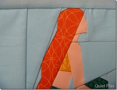 Comma Hair for Paper Pieced Little Mermaid Comma Hair for Paper Pieced Little Mermaid
