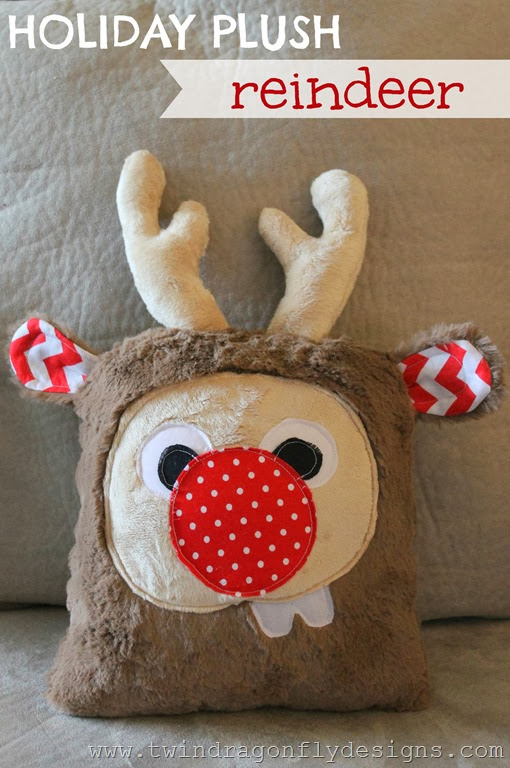Holiday Plush Reindeer Title Holiday Plush Reindeer Title