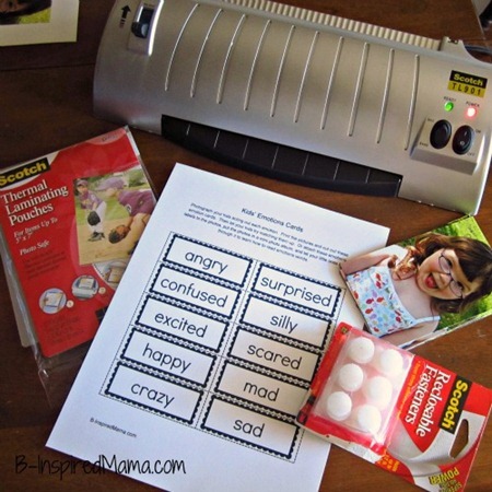 Kids Emotions Matching Game 1