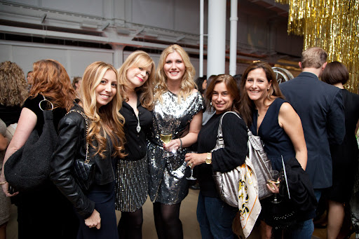Amy Atlas, Lyndsey Hamilton, Harmony Walton of the Bridal Bar, and event designer Michelle Rago.