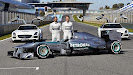 HD pictures 2013 Launch Mercedes W04 F1 car
